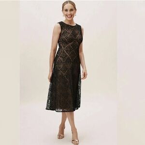 SHO by TADASHI SHOJI Durand Dress In Black Size 2 evening formal event coctail